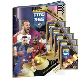 Panini FIFA 365 2024 Sticker - 1x Stickeralbum + 5x Stickertüten