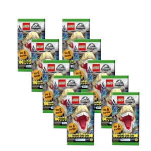 LEGO Jurassic World Serie 3 Trading Cards - 10x Booster