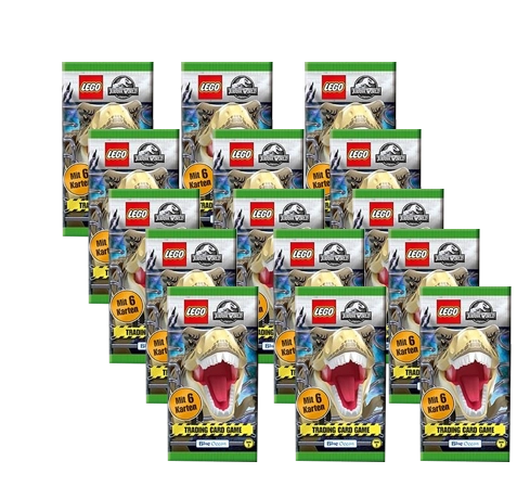 LEGO Jurassic World Serie 3 Trading Cards - 15x Booster