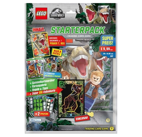 LEGO Jurassic World Serie 3 Trading Cards - 1x Starterpack