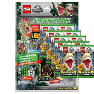 LEGO Jurassic World Serie 3 Trading Cards - 1x Starterpack + 10x Booster