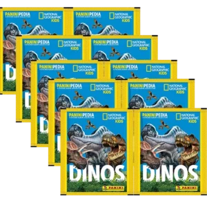 Panini Paninipedia Dinos Sticker - 10x Stickertüten