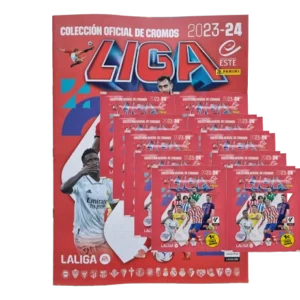 Panini La Liga Sticker 2023-24 - 1x Sammelalbum + 10x Stickertüten