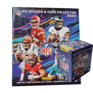 Panini NFL 2023 Sticker & Cards Serie - 1x Stickeralbum + 1x Display je 50x Stickertüten