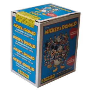 Panini Micky und Donald Sticker Serie Eine Fantastische Welt - 1x Display je 36x Stickertüten
