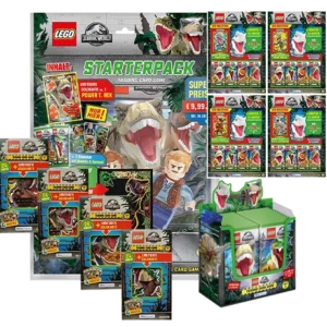 LEGO Jurassic World Serie 3 Trading Cards - 1x Mega Bundle