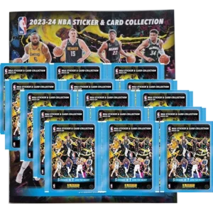 Panini NBA Saison 2023-24 Sticker - 1x Sammelalbum + 15x Sammeltüten