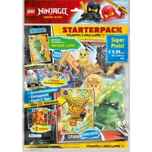 LEGO Ninjago Trading Cards Serie 9 Dragons Rising - 1x Starter Pack