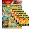 LEGO Ninjago Trading Cards Serie 9 Dragons Rising - 1x Starter Pack + 10x Booster