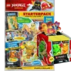 LEGO Ninjago Trading Cards Serie 9 Dragons Rising - 1x Starter Pack + 1x Display je 50x Booster