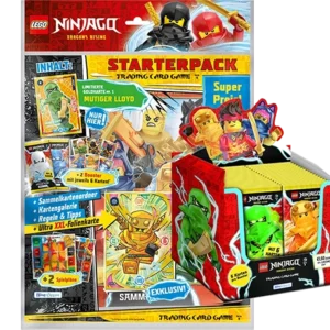 LEGO Ninjago Trading Cards Serie 9 Dragons Rising - 1x Starter Pack + 1x Display je 50x Booster