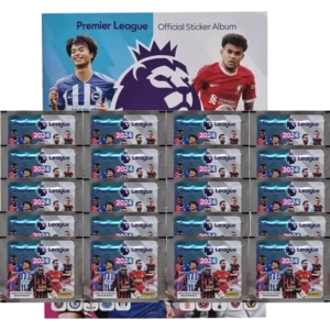 Panini Premier League Sticker 2023-24 -1x Sammelalbum + 20x Sammeltüten
