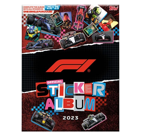 Topps F1 Formel 1 Sticker-Set 2023