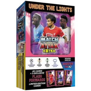 Topps Champions League Match Attax EXTRA 2023-24 - 1x Under The Lights Booster Tin #2 "Flash Forwards"