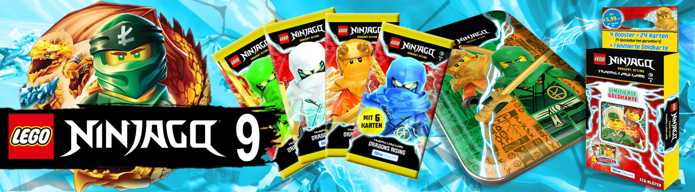 Blue Ocean Ninjago Trading Cards Serie 9 Dragons Rising