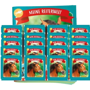 Panini Meine Reiterwelt Pferde Sticker (2024) - 1x Stickeralbum + 20x Stickertüten