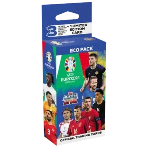 Topps UEFA EURO 2024 Match Attax Trading Cards – 1x Eco Blister Pack