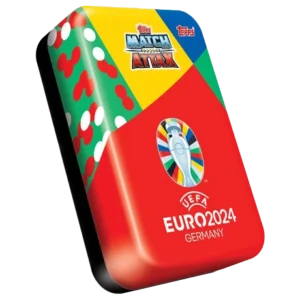 Topps UEFA EURO 2024 Match Attax Trading Cards – 1x Mega Tin Rot