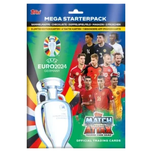 Topps UEFA EURO 2024 Match Attax Trading Cards – 1x Starterpack