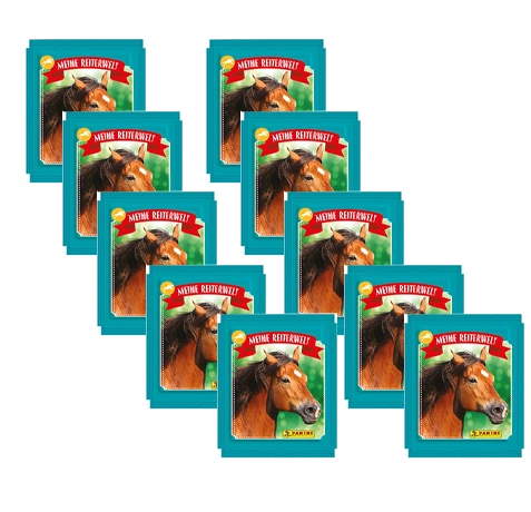 Panini Meine Reiterwelt Pferde Sticker (2024) - 10x Stickertüten