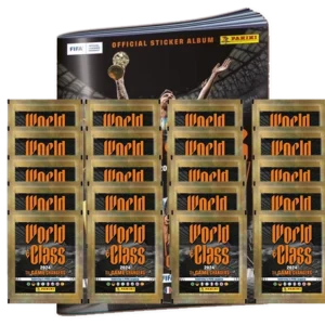 Panini World Class Sticker 2024 - 1x Sammelalbum + 20x Stickertüten