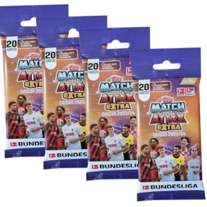 Topps Bundesliga Match Attax EXTRA 2023-24 - 4x Fat Pack Booster