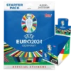Topps UEFA EURO 2024 Sticker - 1x Starterpack + 1x Display je 100x Stickertüten