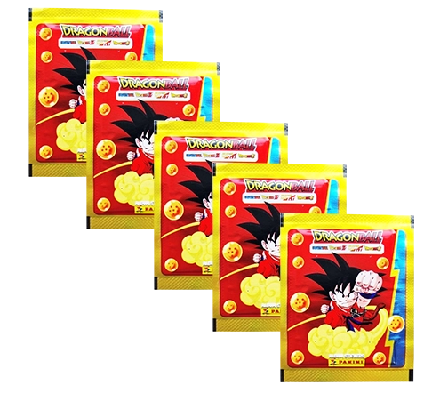 Panini Dragonball Universal Sticker 2024 - 5x Stickertüten