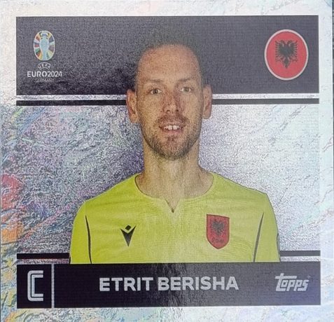 Topps UEFA EURO 2024 Sticker - ALB 2 ETRIT BERISHA