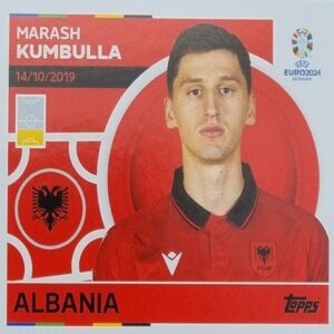 Topps UEFA EURO 2024 Sticker - ALB 8 MARASH KUMULLA