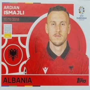 Topps UEFA EURO 2024 Sticker - ALB 9 ARDIAN ISMAJLI