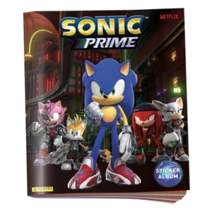 Panini Sonic Prime Sticker-Kollektion - 1x Sammelalbum