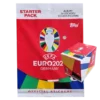 Topps UEFA EURO 2024 Sticker Kollektion (SWISS VERSION) Rote Sticker Variante – 1x Starterpack + 1x DISPLAY je 100x Stickertüten