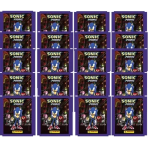 Panini Sonic Prime Sticker-Kollektion - 20x Stickertüten