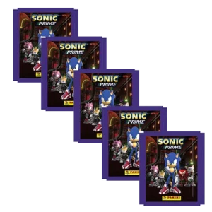 Panini Sonic Prime Sticker-Kollektion - 5x Stickertüten