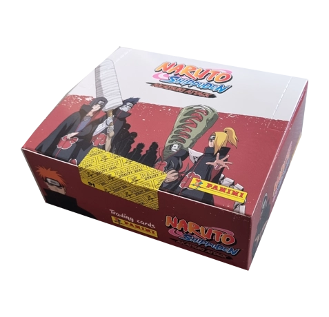 Panini Naruto Shippuden Akatsuki Attax Trading Cards (2024) - 1x Display je 24x Booster
