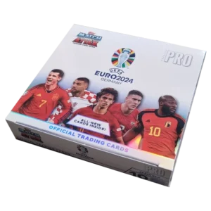 Topps UEFA EURO 2024 Match Attax Trading Cards – 1x Display Premium Pro Cards