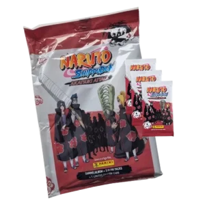 Panini Naruto Shippuden Akatsuki Attax Trading Cards (2024) - 1x Starterpack + 3x Booster Pakcks