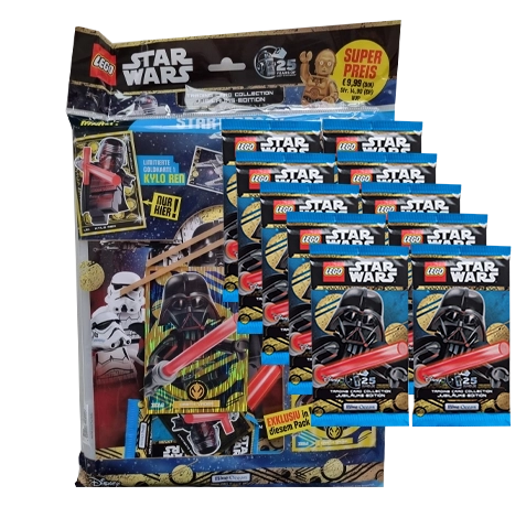 LEGO Star Wars Trading Cards Serie 5 - 1x Starterpack + 10x Booster