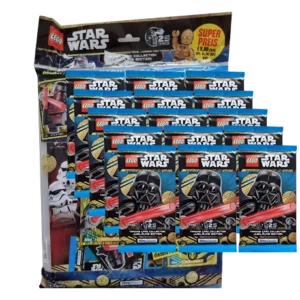 LEGO Star Wars Trading Cards Serie 5 “25 Jahre LEGO SW“ – 1x Starterpack + 15x Booster