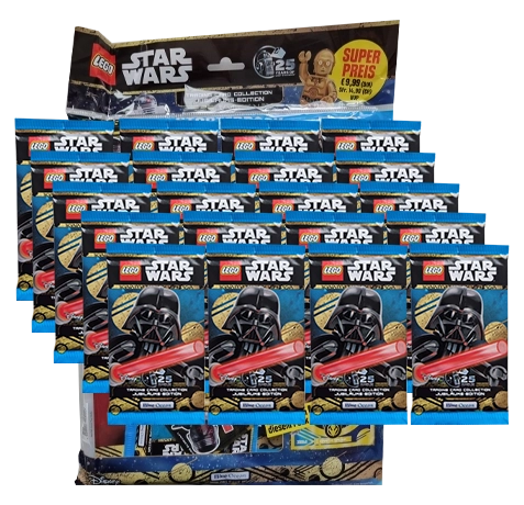 LEGO Star Wars Trading Cards Serie 5 - 1x Starterpack + 20x Booster