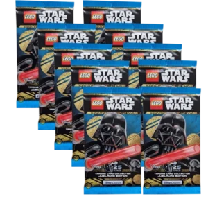 LEGO Star Wars Trading Cards Serie 5 “25 Jahre LEGO SW“ – 10x Booster