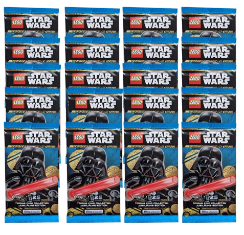 LEGO Star Wars Trading Cards Serie 5 “25 Jahre LEGO SW“ – 20x Booster