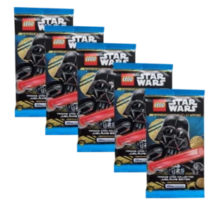 LEGO Star Wars Trading Cards Serie 5 “25 Jahre LEGO SW“ – 5x Booster