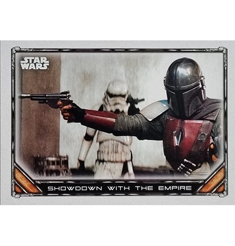 Topps The Mandalorian Trading Cards 2021 Nr 002 Showdown with the Empire