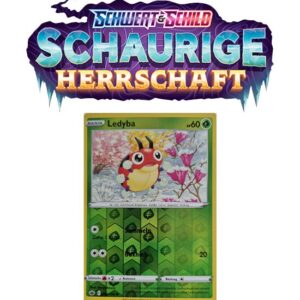 Pokémon Schaurige Herrschaft 004/198 Ledyba REVERSE HOLO