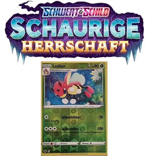 Pokémon Schaurige Herrschaft 005/198 Ledian REVERSE HOLO