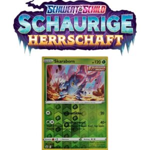 Pokémon Schaurige Herrschaft 006/198 Skaraborn REVERSE HOLO