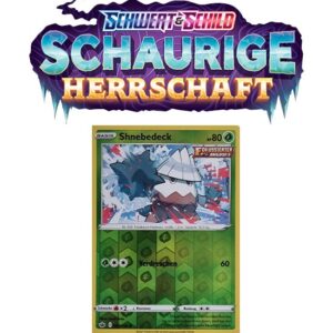 Pokémon Schaurige Herrschaft 009/198 Shnebedeck REVERSE HOLO