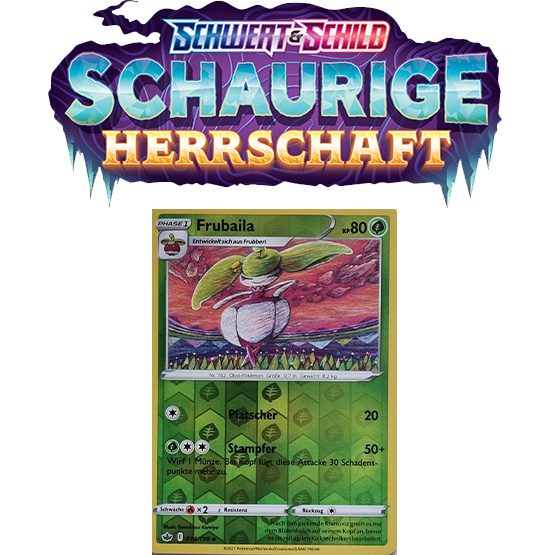 Pokémon Schaurige Herrschaft 014/198 Frubaila REVERSE HOLO